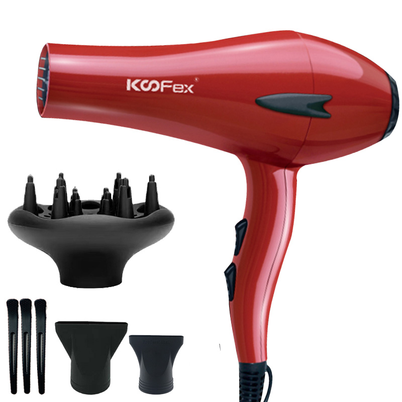 Factory source Bathroom Hair Dryer -
KooFex Hot Selling Professional Light Weight Low Noise Hair Blow Dryer Salon Hair Dryer - KooFex