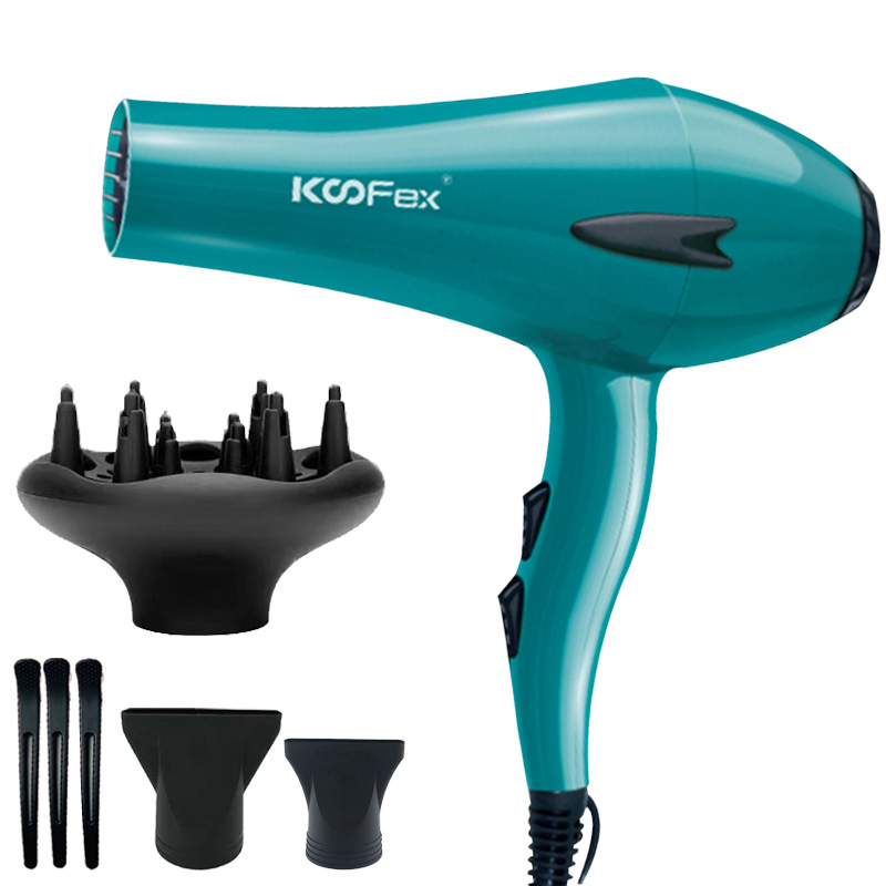 Factory source Bathroom Hair Dryer -
KooFex Hot Selling Professional Light Weight Low Noise Hair Blow Dryer Salon Hair Dryer - KooFex
