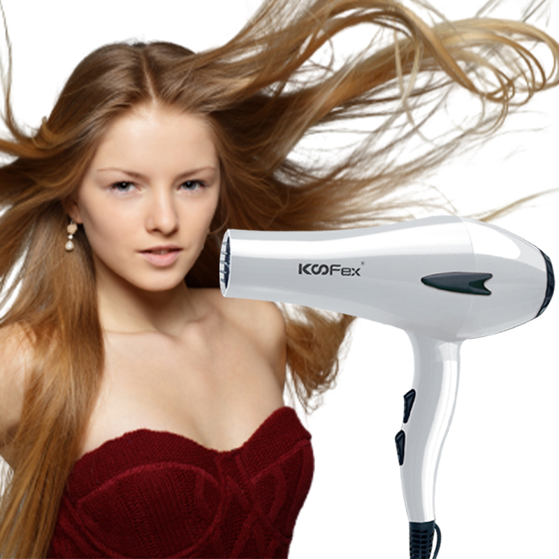 Factory source Bathroom Hair Dryer -
KooFex Hot Selling Professional Light Weight Low Noise Hair Blow Dryer Salon Hair Dryer - KooFex