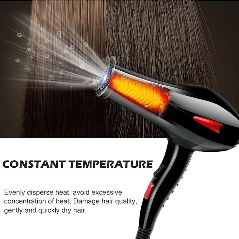 Factory source Bathroom Hair Dryer -
KooFex Hot Selling Professional Light Weight Low Noise Hair Blow Dryer Salon Hair Dryer - KooFex