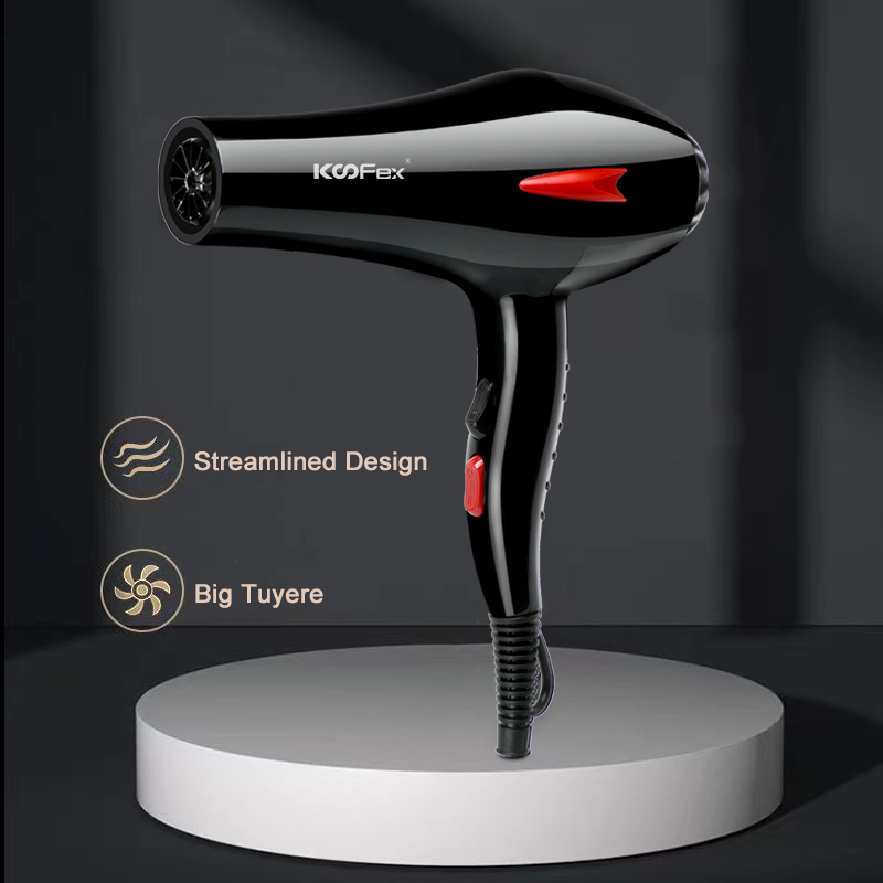 Factory source Bathroom Hair Dryer -
KooFex Hot Selling Professional Light Weight Low Noise Hair Blow Dryer Salon Hair Dryer - KooFex