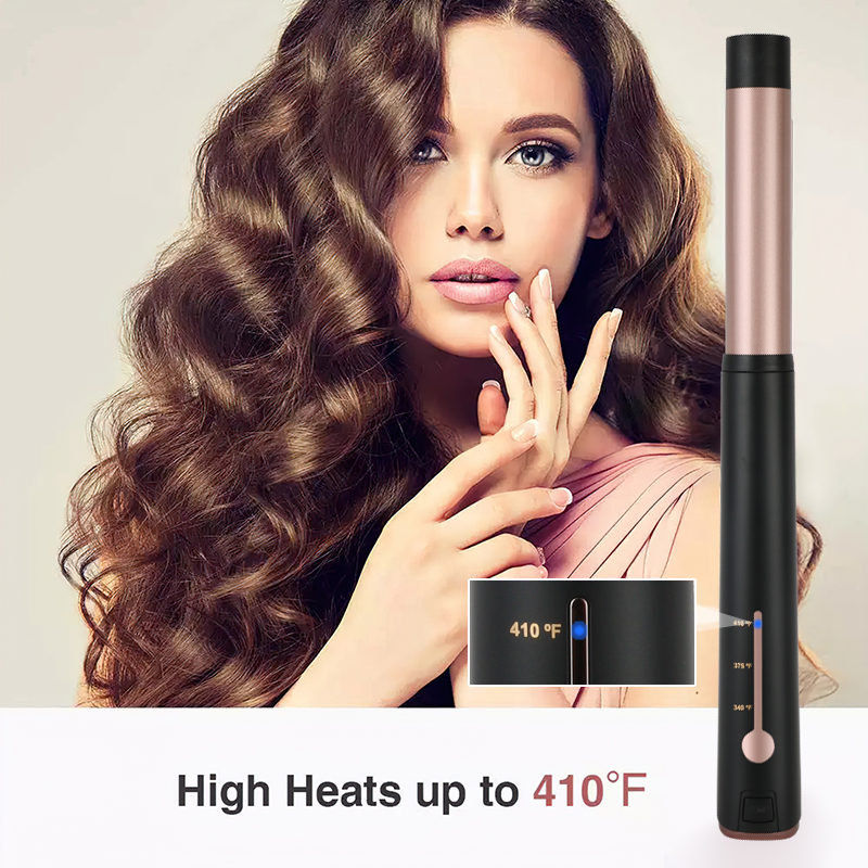 Manufacturing Companies for Self Spinning Curling Iron -
KooFex Portable Hair Curler LED Display Anti-Touch Switch Rechargeable Cordless Hair Curler - KooFex