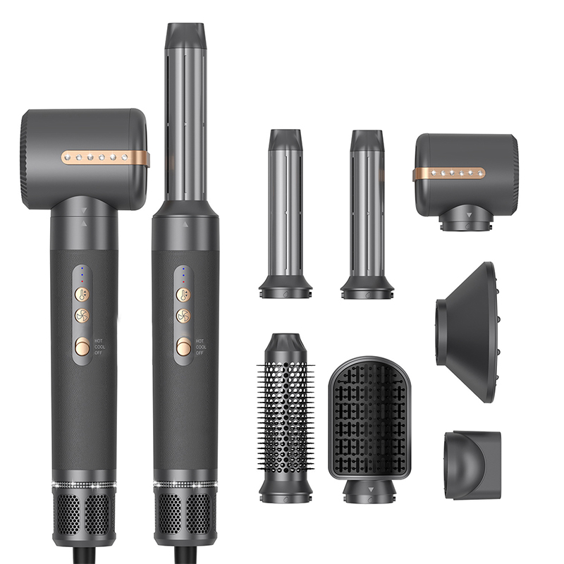 KooFex Travel 7 in 1 Brushless Hair Dryer High Speed Motor Multifunctional Bldc Hair Dryer Set
