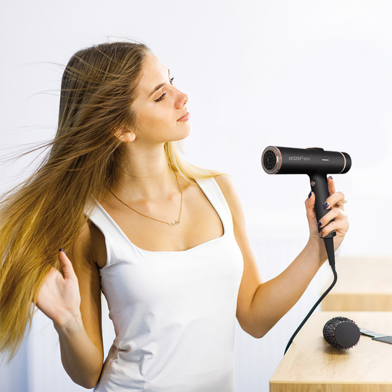Wholesale Dealers of Hair Dryer With Diffuser -
KooFex Professional High Speed Hair Dryer 110000 RPM BLDC Motor Brushless Hair Dryer - KooFex