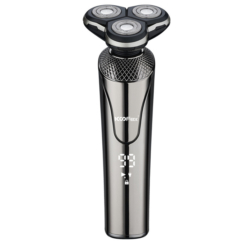 factory customized Baby Hair Trimmer - Men's 4D Electric Shaver 4 in 1 Beard Trimmer Rechargeable Facial Electric Shaver Machine - KooFex