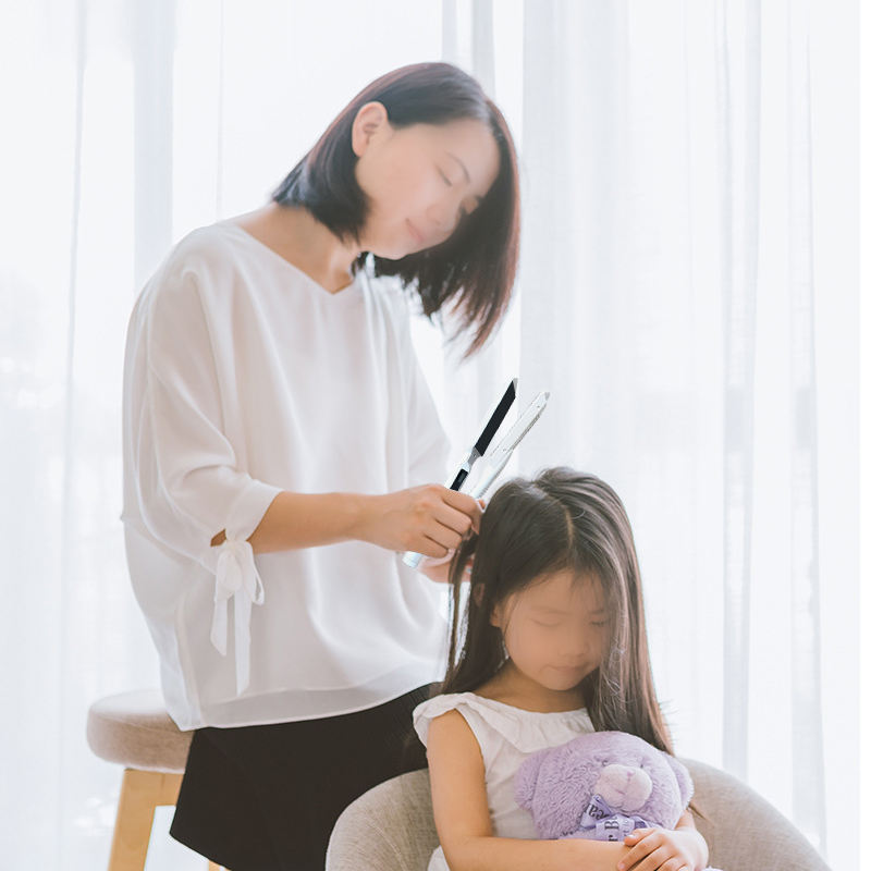 Good User Reputation for Comb For Straight Hair -
KooFex Pink Mini Travel Home Flat Iron Portable 2 in 1 Curler Straightener - KooFex