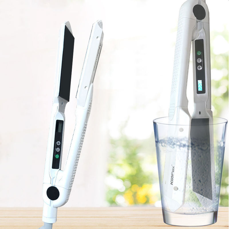 Good User Reputation for Comb For Straight Hair -
KooFex Pink Mini Travel Home Flat Iron Portable 2 in 1 Curler Straightener - KooFex