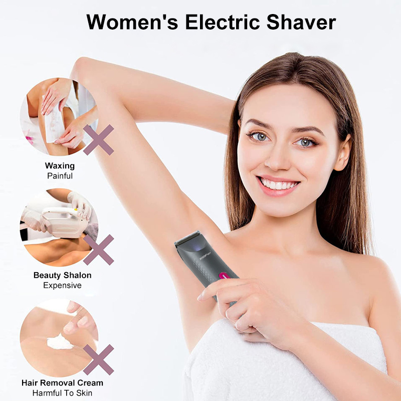 PriceList for Cordless Barber Clippers -
Cordless Men's Body Trimmer Pubic Waterproof IPX7 Body Groomer - KooFex