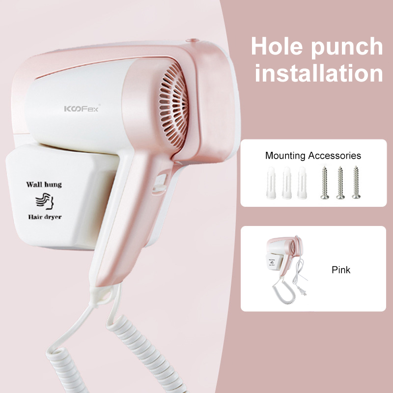 Factory Supply Curly Hair Dryer Diffuser -
OEM Hotel Professional Hair Dryer 1300W Wall Mounted Bathroom Hair Dryer - KooFex