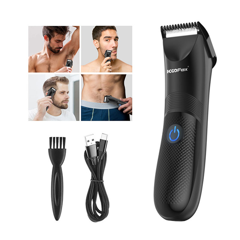IPX7 Body Hair Trimmer Groin Manscaping Wa...