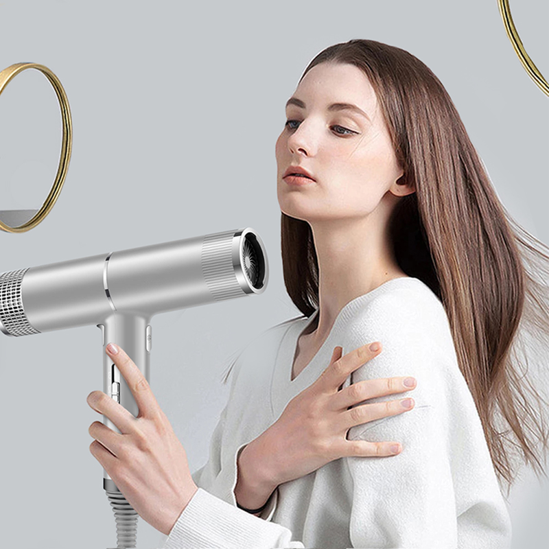 Factory source Bathroom Hair Dryer -
$8 Hair Dryer Negative Ionic Household Salon Hot And Cold Wind Hair Dryer - KooFex
