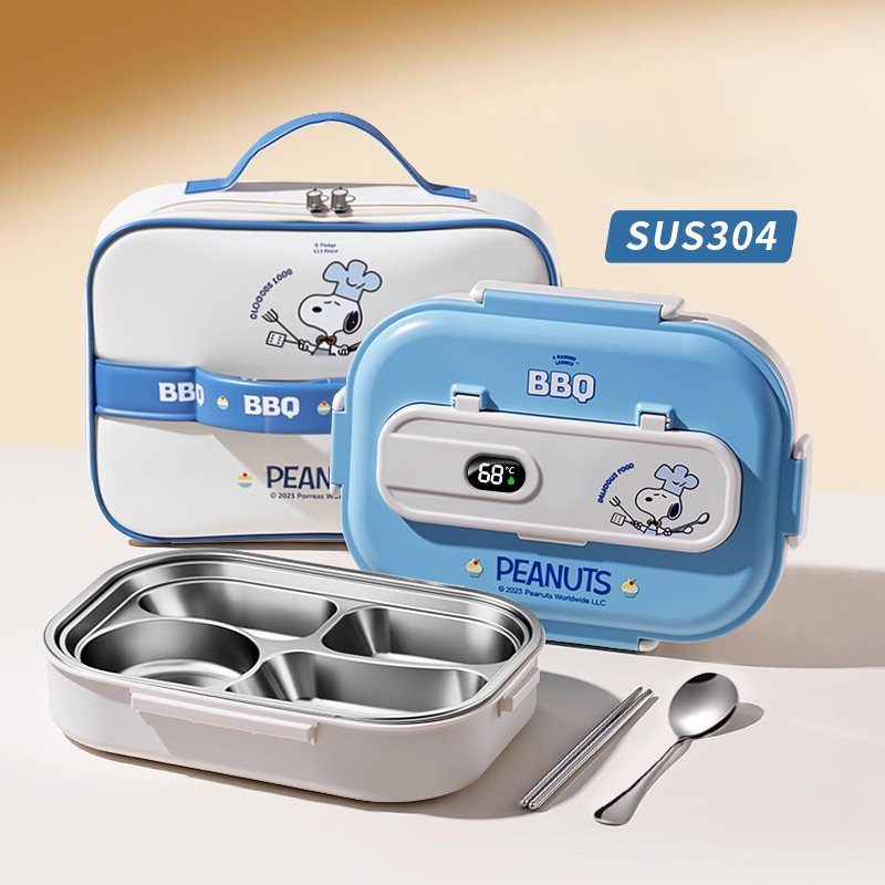 OEM Snoopy Divided Kids' Lunch Box, Microwave Safe Manufacturer