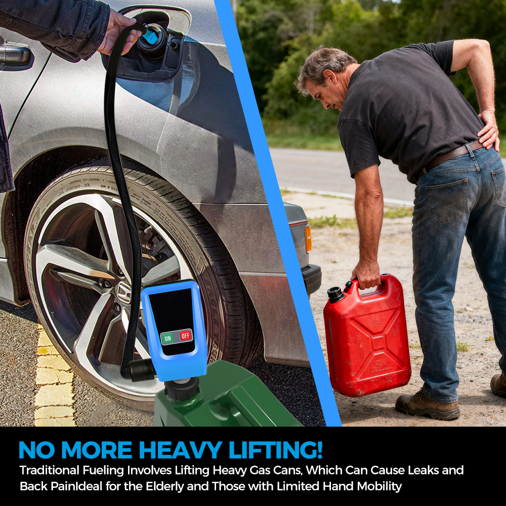 FN802A | Automatic Portable Battery and DC Powered Fuel Transfer Pump 05