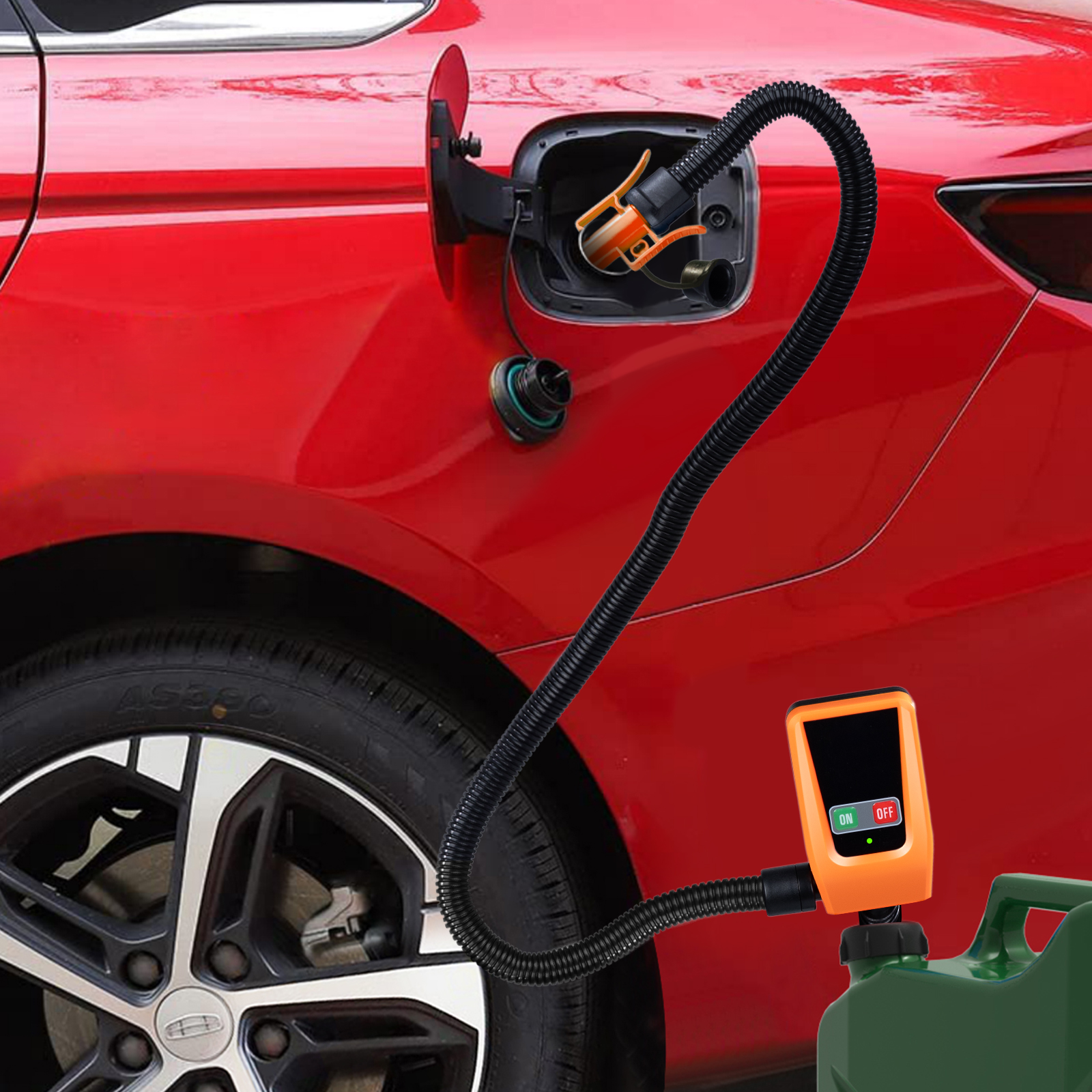 FN802A | Automatic Portable Battery and DC Powered Fuel Transfer Pump 06