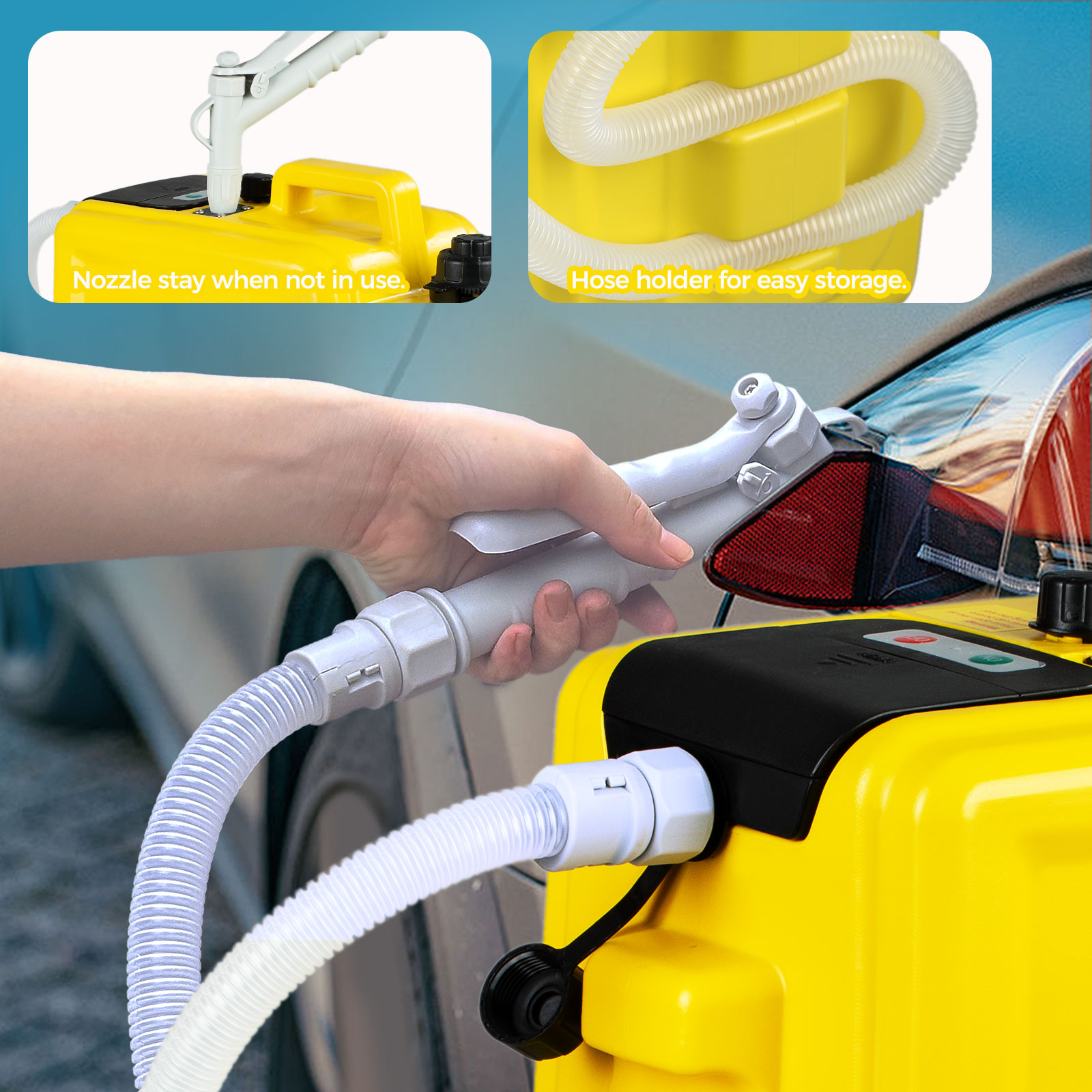FT705 - USB | 5 Gallon(20 Litre) Battery & USB Powered Supply Portable Fueling Station detail 06