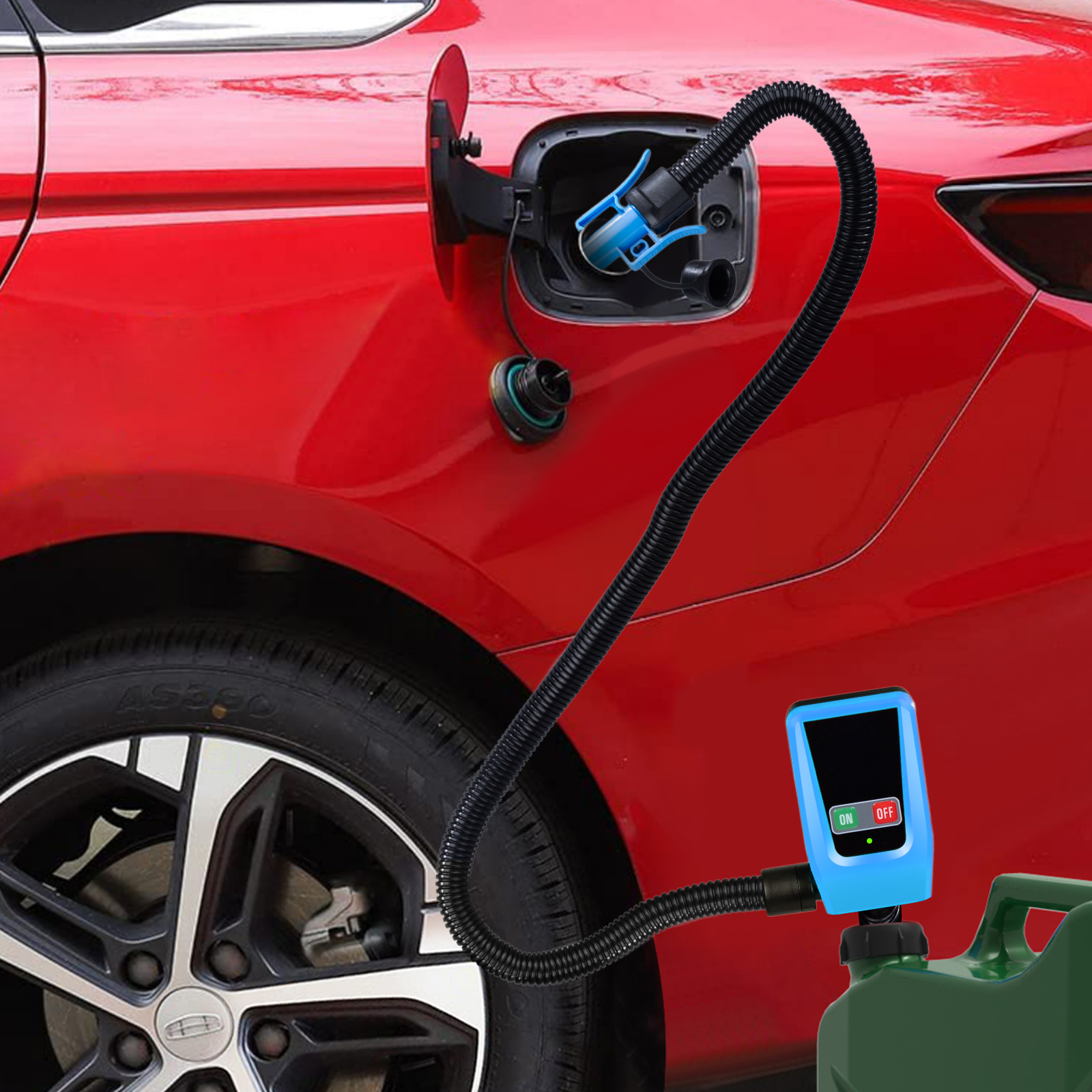 FN802A | Automatic Portable Battery and DC Powered Fuel Transfer Pump 06