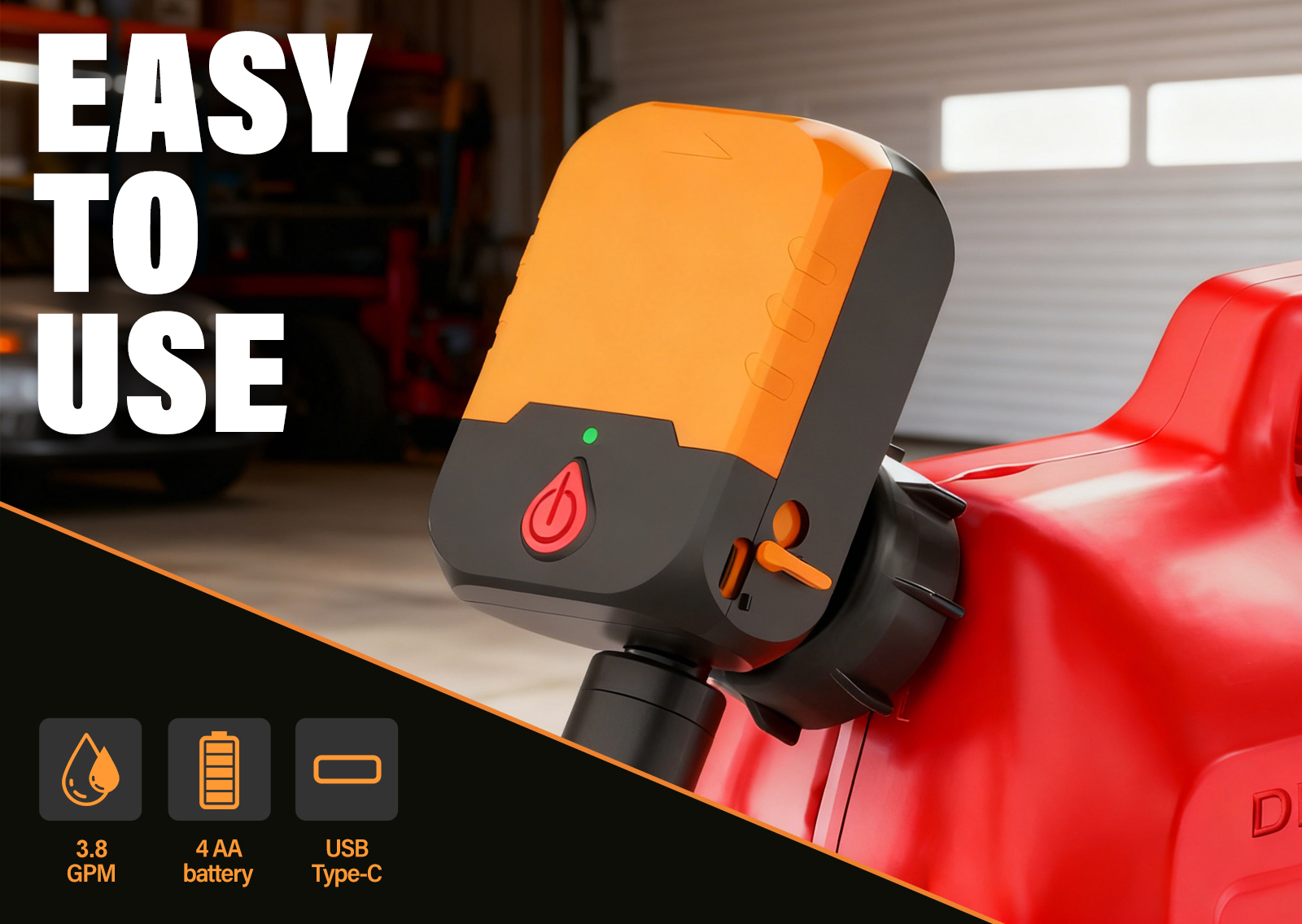 FN901CA | Portable Fuel Transfer Pump