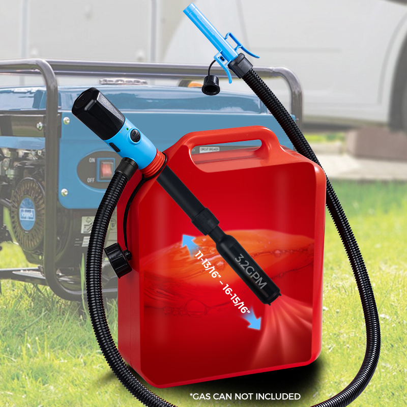 FN201A-USB | Battery Powered Telescopic Fuel Transfer Pump 06