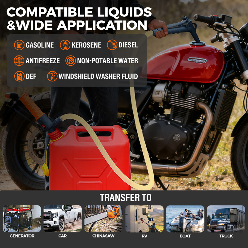 FN101CM-USB | Battery & USB Powered Fuel Transfer Pump 09