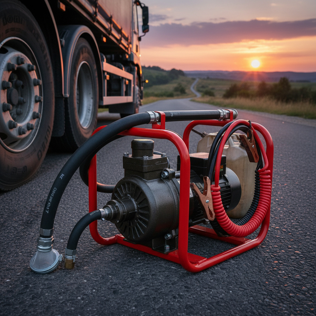 24v Diesel Pump For Emergency Roadside Refueling