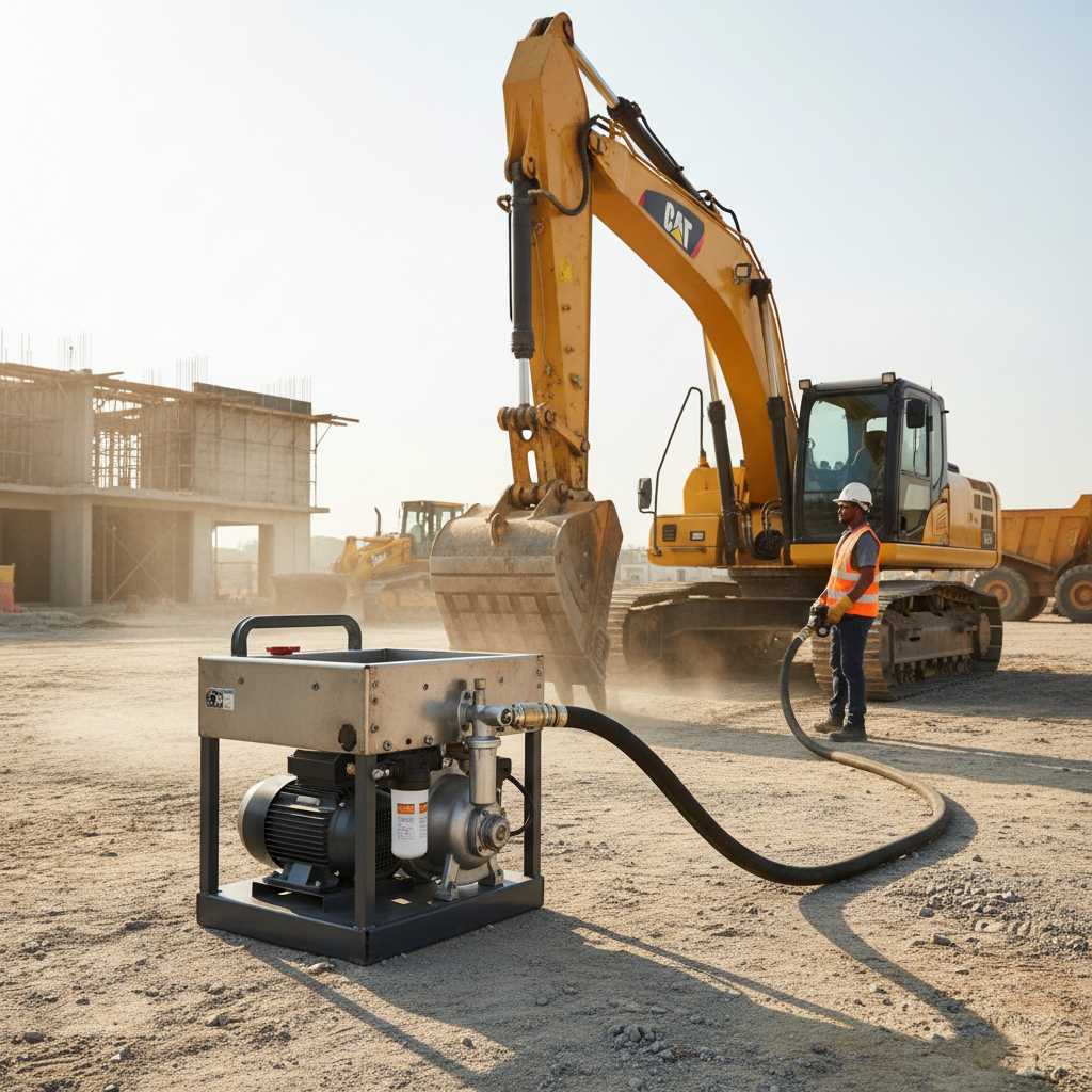Petrol Transfer Pump For Construction Site Equipment