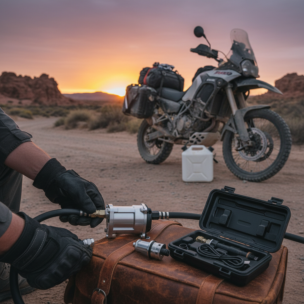 Petrol Transfer Pump For Motorcycle Travel Kits