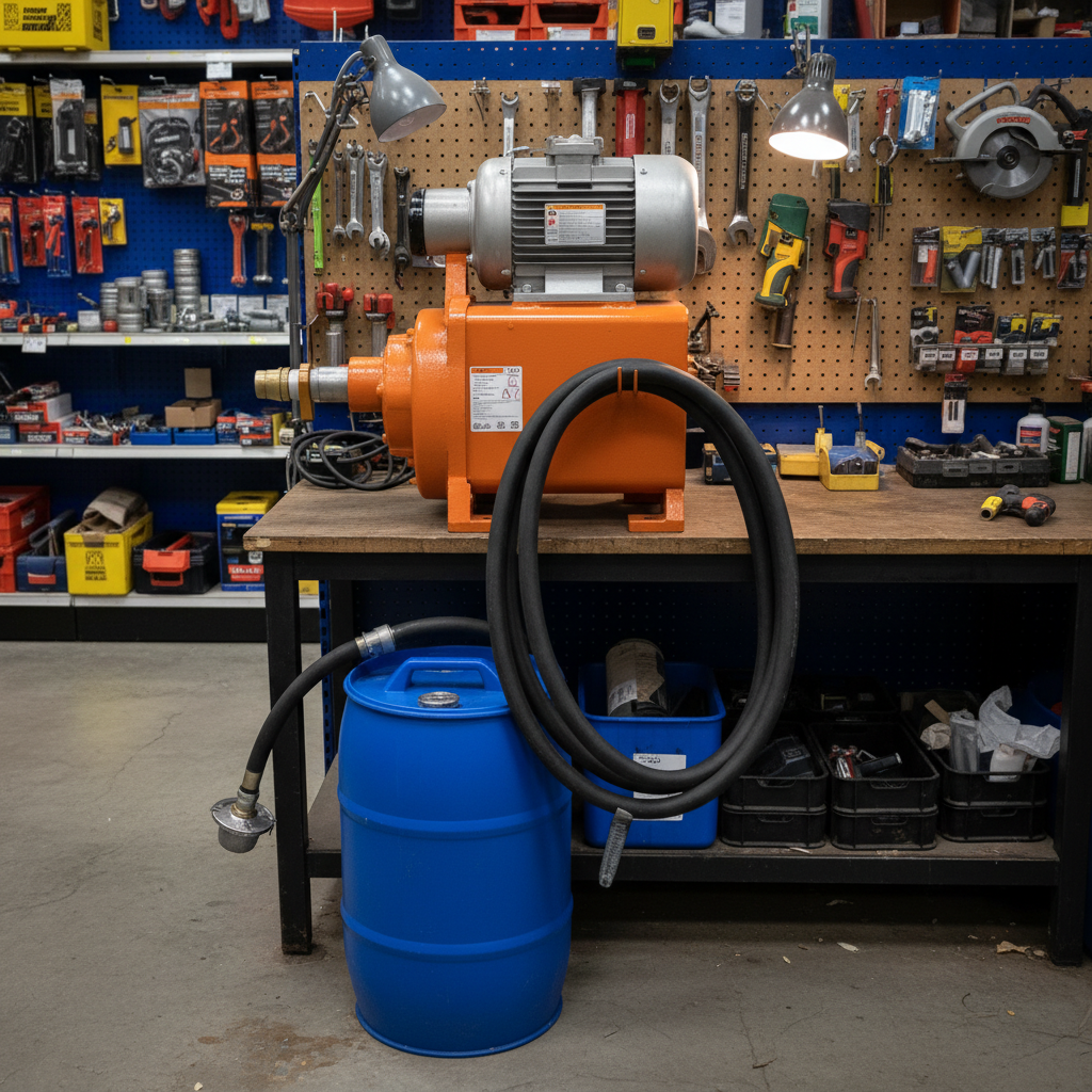 Gas Fuel Transfer Pump For Hardware And Tool Rental Shops