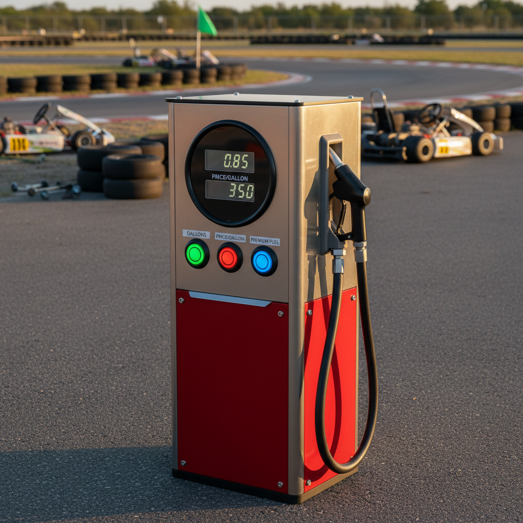 Home Gas Pump For Go-Kart Racing Tracks