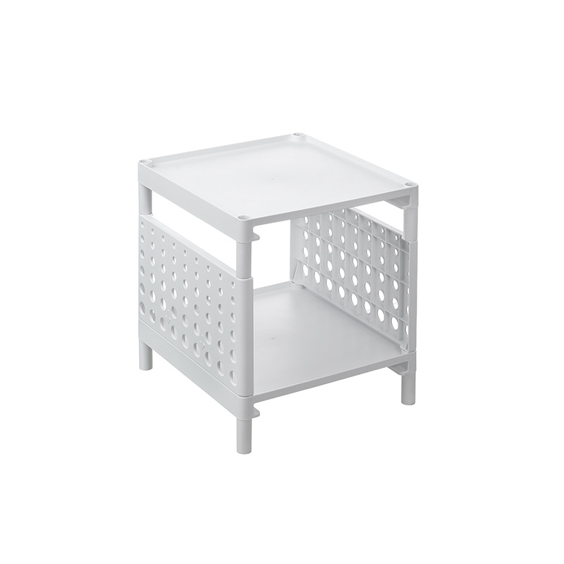 Plastic Storage Shelf, Multi-Layer Organizer for D02.jpg