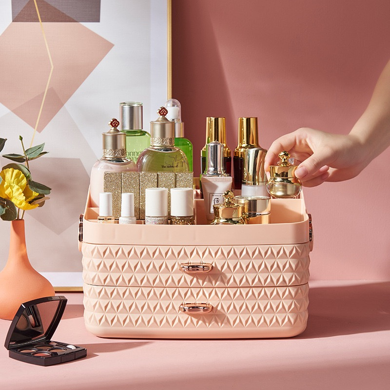 Acrylic Drawer Makeup Organizer