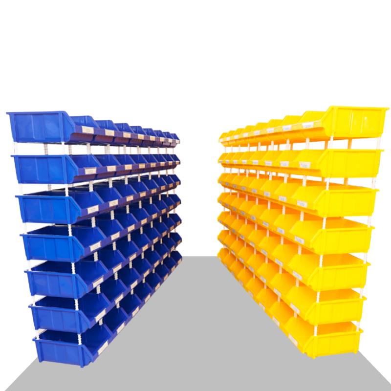Features of stackable storage bins
