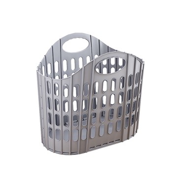 Foldable Laundry Basket - Handheld, Portable & Wall-Mounted Storage Organizer with Simple Design