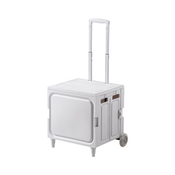 Folding Cart with Wheels: Portable, All-Terrain Hand Truck for Indoor & Car Use