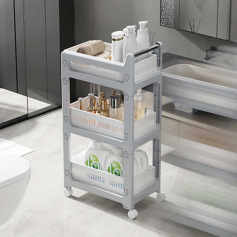 Reinforced and Foldable Plastic Rack Organizer