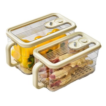 Food-Grade Airtight Plastic Food Containers for Refrigerator