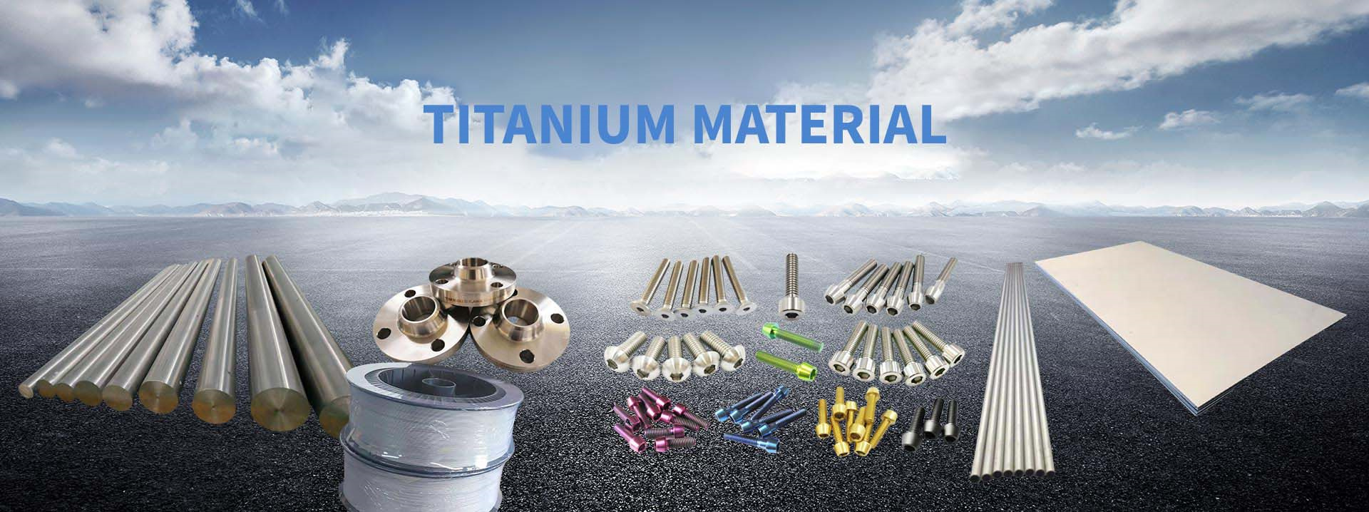 Titanium material library