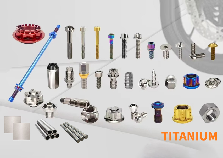 China Titanium Hex Screw Supplier for United States Motorcycle Market