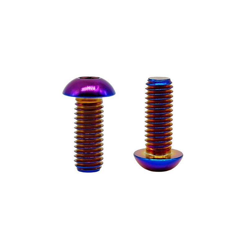 Low Profile Titanium Button Head Bolts - Grade 5 from China Suppliers & Factory for Motorcycles and Bicycles