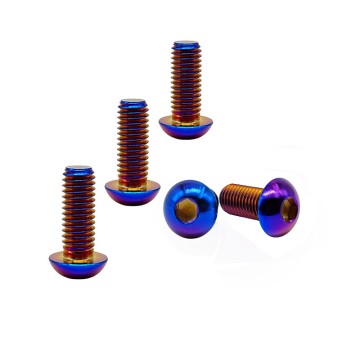 Low Profile Titanium Button Head Bolts - China Suppliers & Factory for Motorcycle and Bicycle Custom Builds
