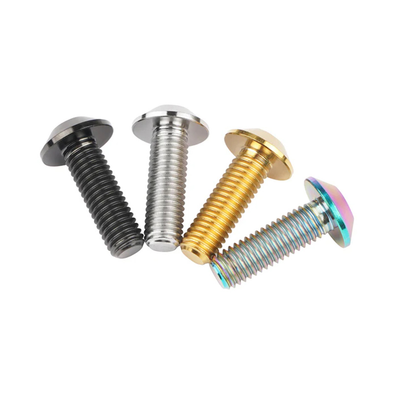 Titanium Dome Head Bolt with Low Profile Design for Aesthetic Fastening