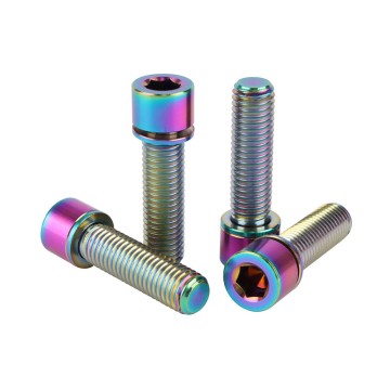 Titanium Hex Socket Cap Bolt with Washer