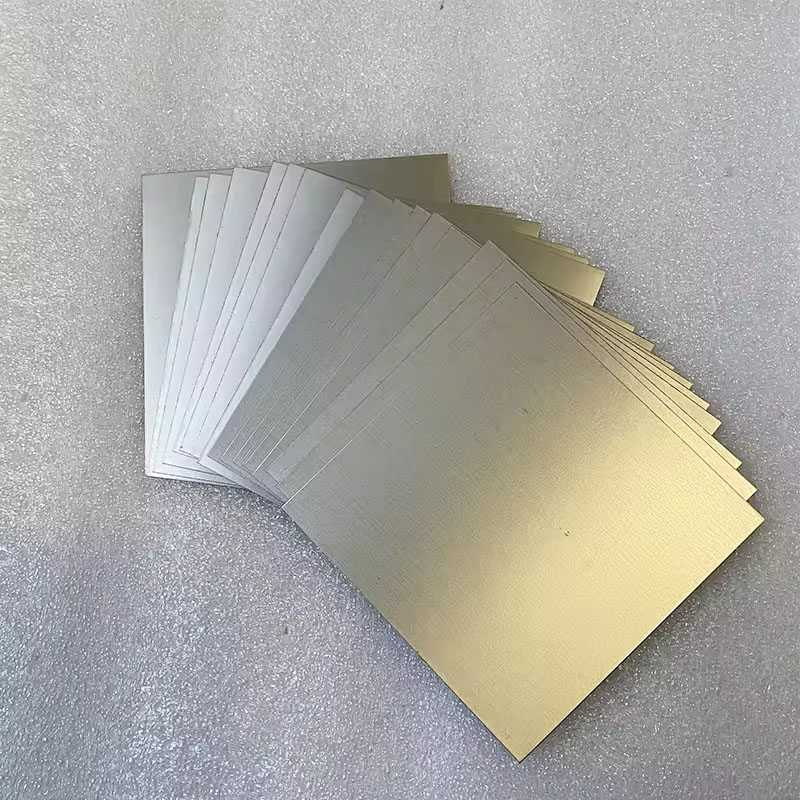 finition de surface de la feuille de titane 02