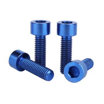 Grade 5 Titanium Socket Head Cap Bolts for Motorcycle and Automotive Applications