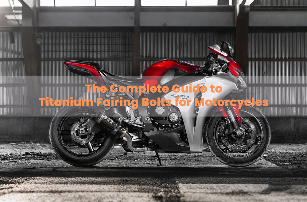 Le guide complet des boulons de carénage en titane pour motos