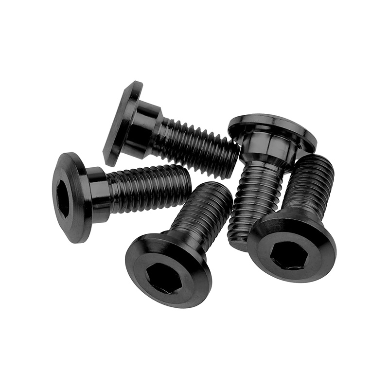 Grade 5 Titanium Shoulder Button Head Bolts for Motorcycles