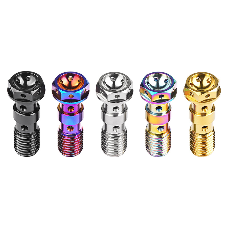 vis autotaraudeuses Torx en titane à tête bouton, vue de côté 02