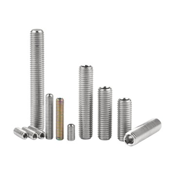 Grade 5 Titanium Hex Socket Set Screws
