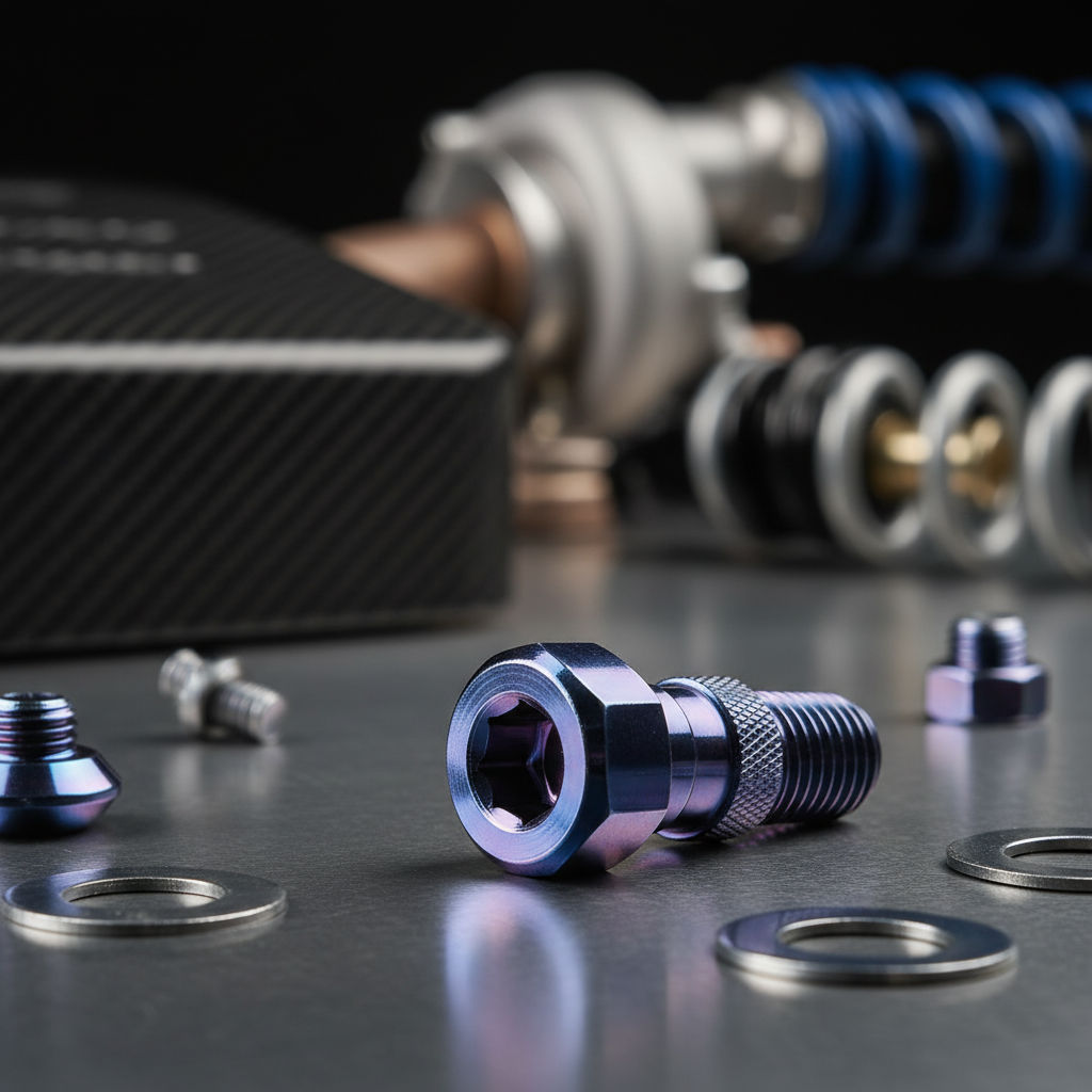 Titanium Cap Screw For Automotive Performance Tuning