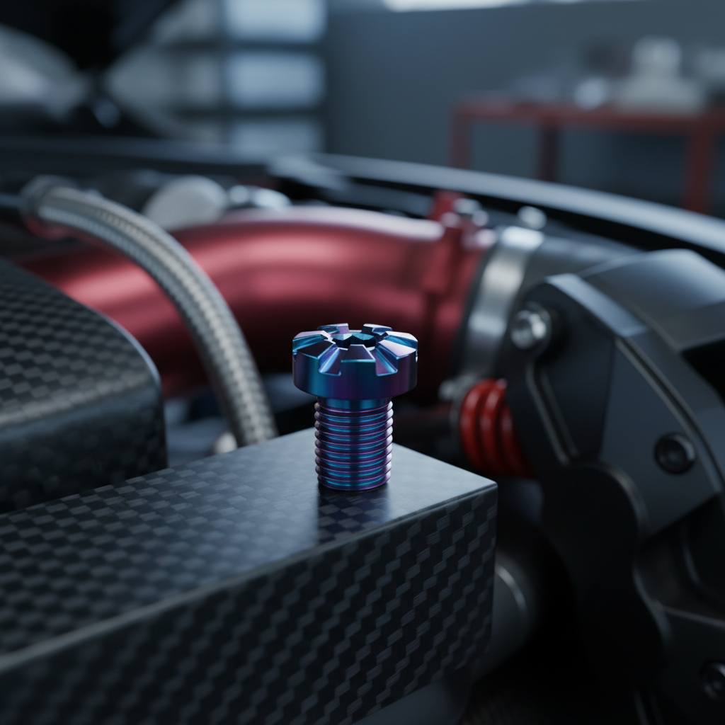 Titanium Decorative Screw For Automotive Performance Tuning