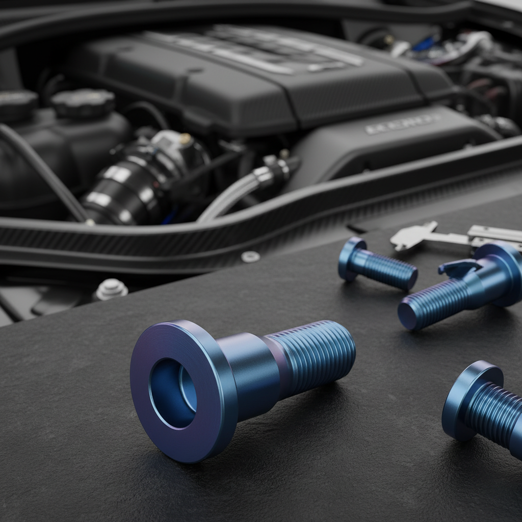 Titanium Fairing Bolt For Automotive Performance Tuning